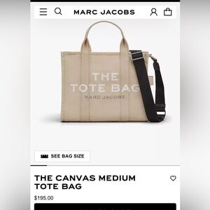 Marc Jacobs The Canvas Medium Tote Bag